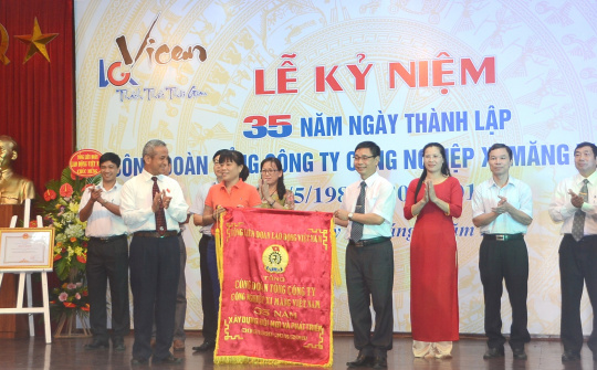 Công đoàn VICEM 35 năm đồng hành cùng doanh nghiệp