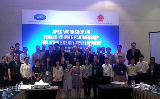 Bộ Công Thương tổ chức Đối thoại Công - Tư APEC nhằm thúc đẩy sự phát triển của năng lượng gió