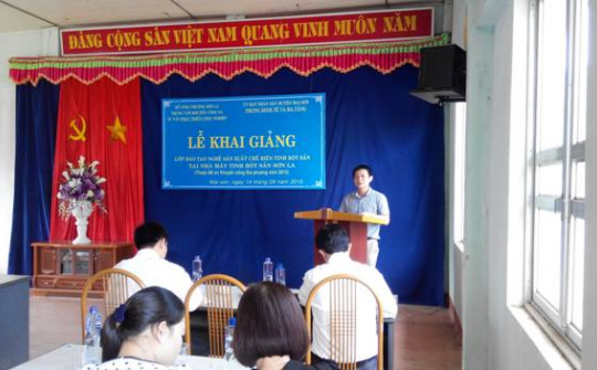 Đào tạo nghề gắn với nhu cầu doanh nghiệp trên địa bàn tỉnh Sơn La