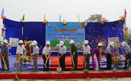 VNSTEEL tài trợ xây dựng Trường Mầm non tại tỉnh Lào Cai