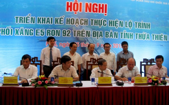 Thừa Thiên Huế: Triển khai lộ trình phân phối xăng E5 Ron 92