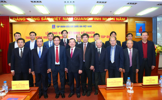 PVN: Công bố quyết định bổ nhiệm Thành viên HĐTV, Tổng Giám đốc 
