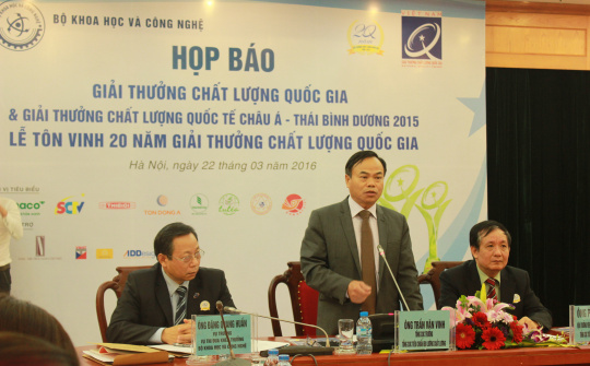 20 năm Giải thưởng Chất lượng quốc gia