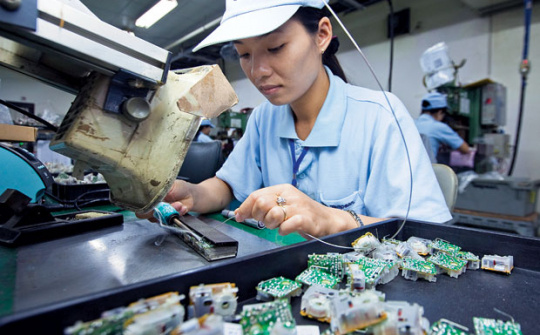 The number of tier-1 Vietnamese vendors joining Samsung’s supply chain tripled