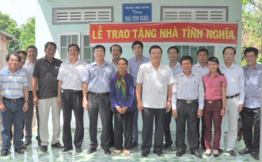 Vinataba: Trao 20 căn nhà tình nghĩa ở huyện Bác Ái, tỉnh Ninh Thuận
