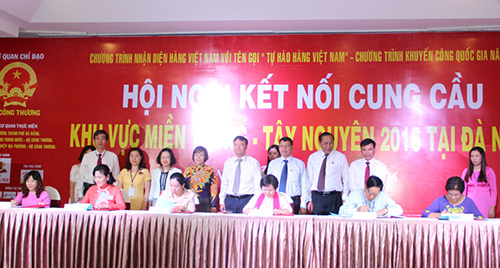 Hội nghị kết nối cung cầu Khu vực miền Trung - Tây Nguyên 2016 tại Đà Nẵng