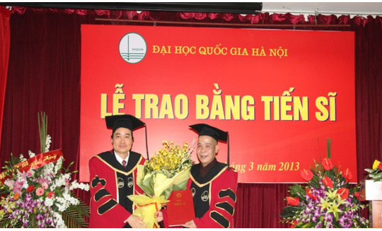 Khung trình độ quốc gia Việt Nam gồm 8 bậc 