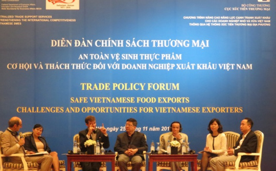 Nâng cao vị thế thực phẩm xuất khẩu của Việt Nam 