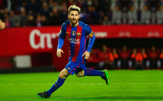 Messi giành giải Vua kiến tạo năm 2016