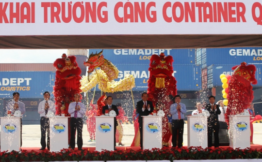 New international container terminal of HCMC put into operation 