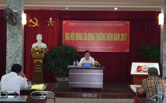 VADFCO: Tổ chức thành công Đại hội đồng cổ đông  năm 2017