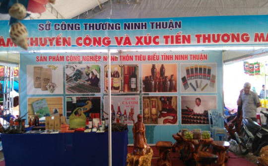 Ninh Thuận: Hơn 1,38 tỷ đồng hỗ trợ hoạt động khuyến công