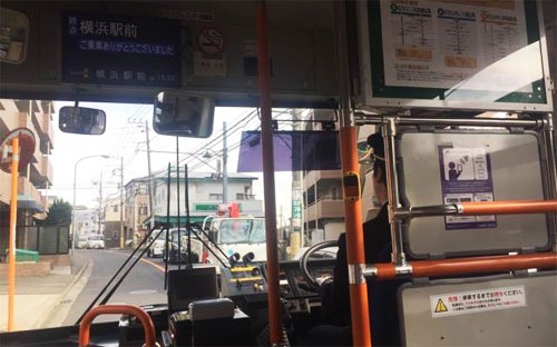 Công nghệ giúp xe bus chống tắc đường ở Nhật