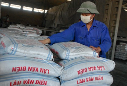 Công tác môi trường tại Phân lân Văn Điển