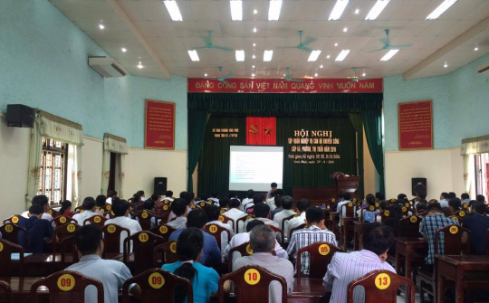 Vĩnh Phúc: Hội nghị triển khai kế hoạch khuyến công năm 2017