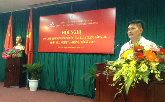 Công đoàn VNSTEEL: Vượt khó 6 tháng đầu năm 