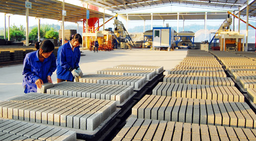 1.000 tỷ đồng để đầu tư Dự án sản xuất vật liệu xây dựng không nung