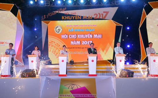 TP. Hồ Chí Minh: Khai mạc Hội chợ Khuyến mại 2017