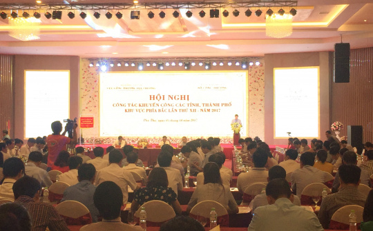 Hội nghị công tác Khuyến công khu vực phía Bắc: Tập trung tăng cường liên kết vùng để phát huy tối đa tiềm năng của khu vực.