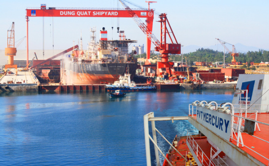 Dung Quat Shipyard’s first gas carrier launched