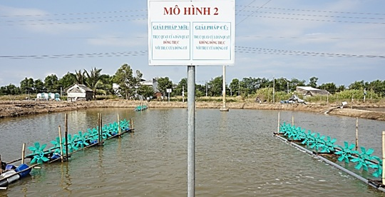 Thí điểm thành công đề án Hỗ trợ tiết kiệm điện  cho các hộ nuôi tôm