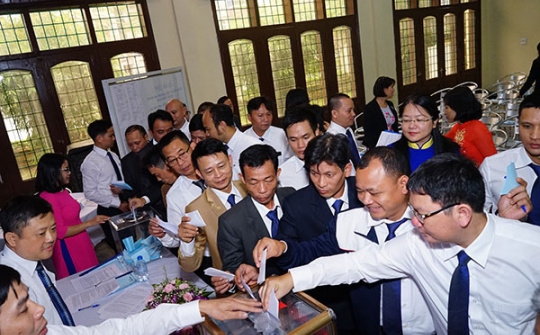 Công ty LDSX Thép Vinausteel Đại hội Công đoàn cơ sở lần thứ VII
