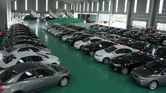 Car imports up in November
