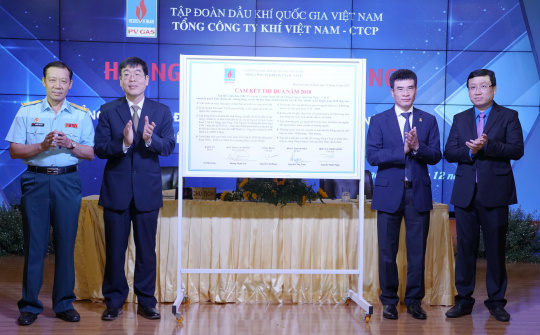 PV GAS phát động thi đua 2018
