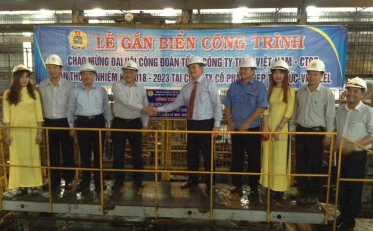 Công trình thay mới cụm giá K6-K7: Quà mừng của Thép Thủ Đức