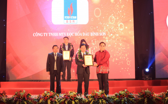 BSR đạt danh hiệu Top 7 doanh nghiệp lớn nhất Việt Nam