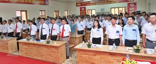 Đại hội Công đoàn cơ sở thành viên Mỏ than Phấn Mễ lần thứ XIII, nhiệm kỳ 2017-2022