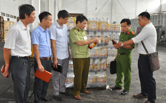 Tăng cường thanh tra, kiểm tra an toàn thực phẩm tại các cơ sở 