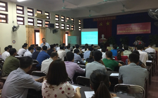 Công nhân Gang thép tập huấn ATVSLĐ 