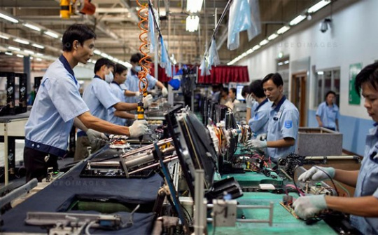 Tháng 4/2018, chỉ số sản xuất công nghiệp tăng mạnh