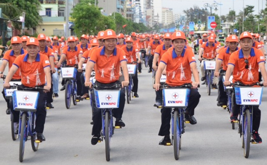 EVNNPC hưởng ứng tháng an toàn vệ sinh lao động