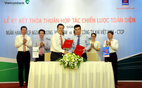 PVGAS – Vietcombak: Ký kết hợp đồng khung tín dụng trị giá 4.000 tỷ đồng 