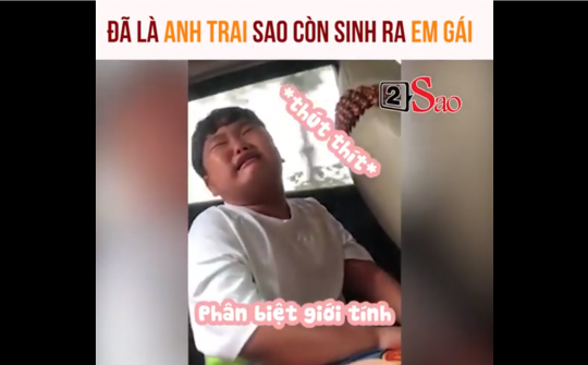Con trai Xuân Bắc lý sự đòi quyền "bình đẳng giới"