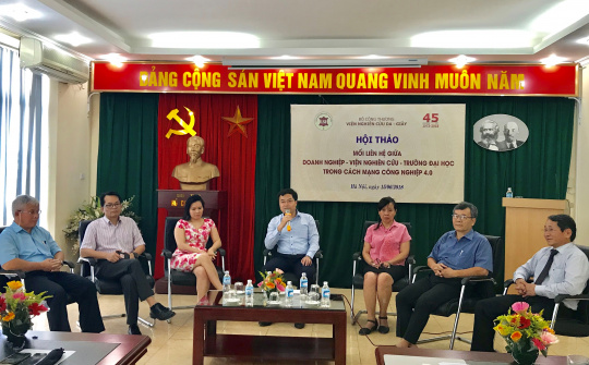 Coi doanh nghiệp là trung tâm để viện - trường phục vụ