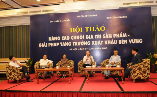Xây dựng chuỗi sản phẩm, tăng giá trị cho hàng hóa xuất khẩu