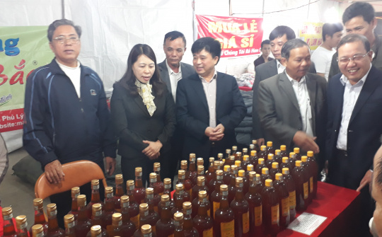 Hiệu quả từ phiên chợ hàng Việt trên địa bàn tỉnh Hà Nam