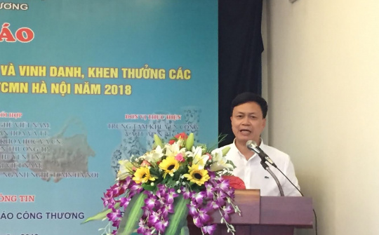 Cuộc thi thiết kế mẫu sản phẩm thủ công mỹ nghệ và vinh danh nghệ nhân tiêu biểu ngành TCMN Hà Nội năm 2018