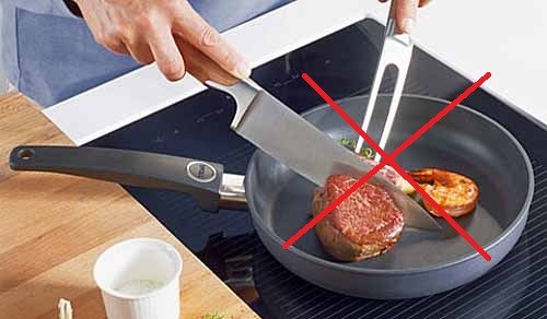 Những sai lầm cần bỏ trong sử dụng chảo chống dính