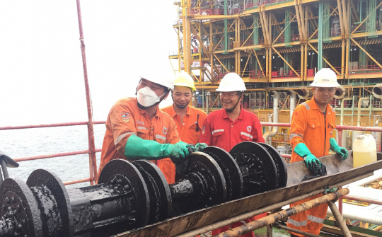 Vietsovpetro: Gần 3,5 triệu USD đem lại từ các sáng kiến, cải tiến kỹ thuật trong 6 tháng