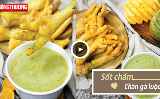 Nước sốt "thần thánh" không thể thiếu cho món chân gà luộc