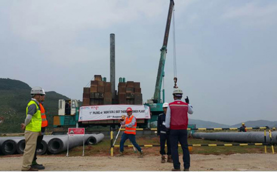 Chính thức xây dựng dự án Nhiệt điện Nghi Sơn 2