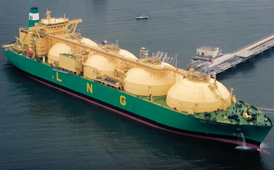 Giá khí LNG giao ngay có xu hướng tăng cao trong thời gian tới