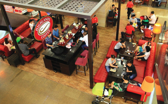 Sôi động thị trường chuỗi café