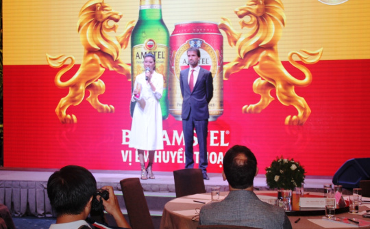 Bia Amstel chính thức gia nhập thị trường Việt Nam 