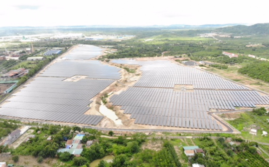 GEC Vận hành thương mại Nhà máy Điện mặt trời Trúc Sơn