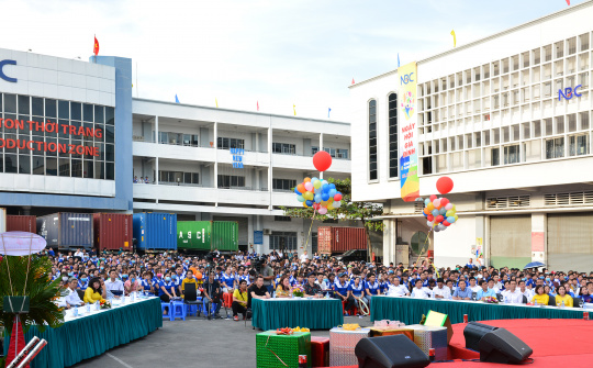May Nhà Bè sôi nổi thi đua sản xuất đầu năm với thông điệp "Sáng tạo & Phát triển"